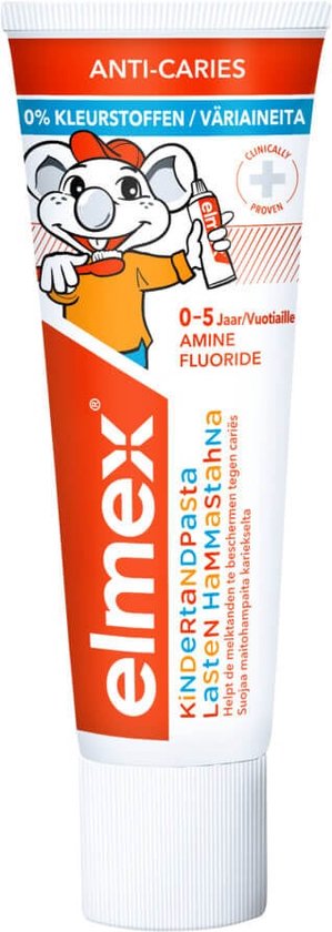 Elmex Anti-Cariës Tandpasta - 0-5 jaar - 75 ml
