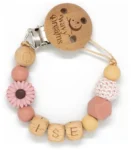 Wavy Dreams - Speenkoord met naam - meisje - Model Ise