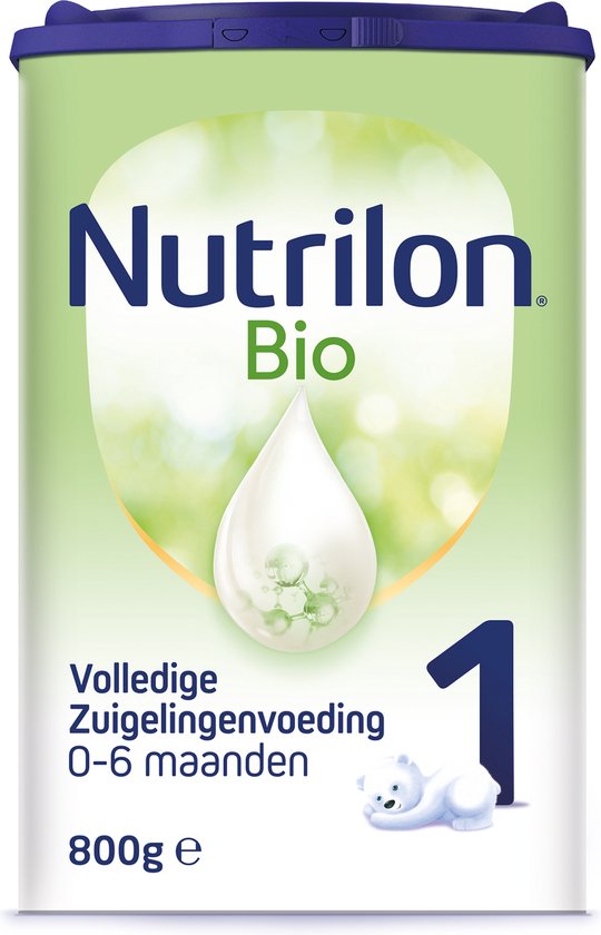 Nutrilon Bio 1 - Volledige Zuigelingenvoeding - 0-6 Maanden - 800g