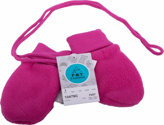 P&T Babywanten met Touwtje - Framboos