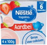 Nestlé Yogolino Aardbei Babytoetje - 6+ maanden - 24 stuks