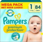 Pampers - Premium Protection - Maat 1 - 84 stuks