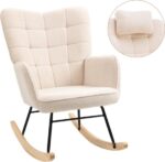 Zenzee Schommelstoel - Inclusief kussen - Roomwit