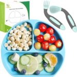 Hi Nature™ Baby bord met zuignap - Blauw