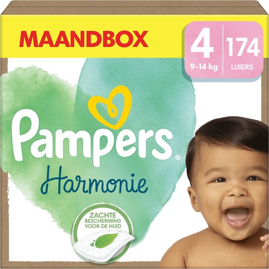Pampers - Harmonie - Maat 4 - 174 stuks