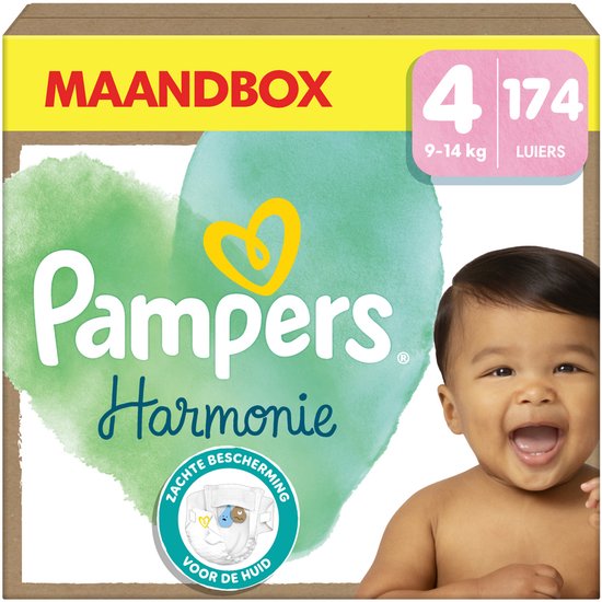 Pampers - Harmonie - Maat 4 - 174 stuks