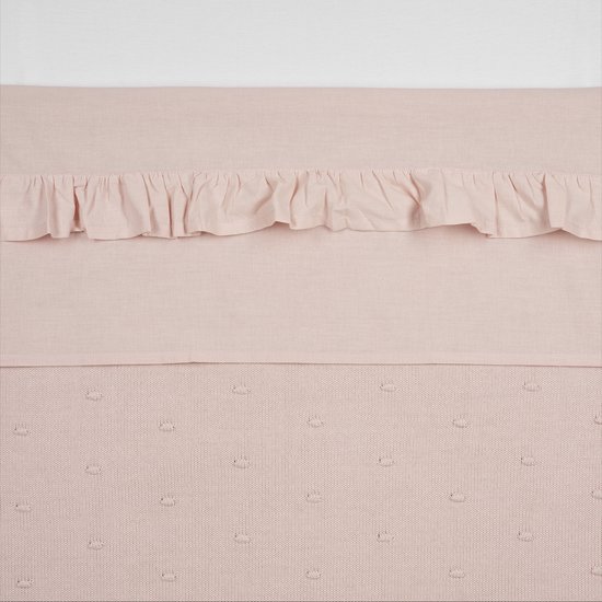 Meyco Ruffle Laken - Soft Pink - 75 x 100 cm