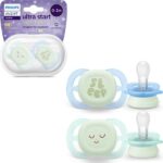 Philips Avent Ultra Start Nighttime Fopspeen - 2 stuks - 0-2 maanden