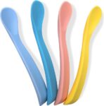 Hi Nature™ Baby siliconen lepeltjes - 4 stuks