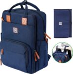 Brisby slijtvaste Luiertas - Met Buggymontage - Donkerblauw