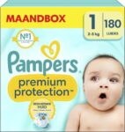 Pampers Premium Protection - Maat 1 - 180 Luiers