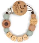 Wavy Dreams - Speenkoord met naam - Jongen - Model Teun