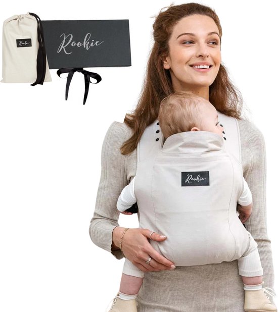 Rookie Baby Premium Draagzak - Beige