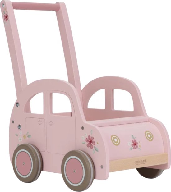 Little Dutch Vintage Loopwagen - Roze