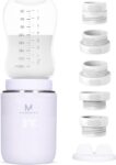 MasonPro Flessenwarmer - Inclusief 5 Adapters - Wit