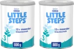 Nestlé Little Steps 3 - Flesvoeding Dreumesmelk - 12+ maanden - 2x 800g