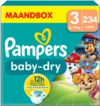 Pampers Baby-Dry - Paw Patrol-editie - Maat 3 - 234 stuks