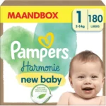 Pampers Harmonie - Maat 1 - 180 stuks