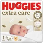 Huggies - Extra Care Newborn Luiers - Maat 1 - 28 stuks