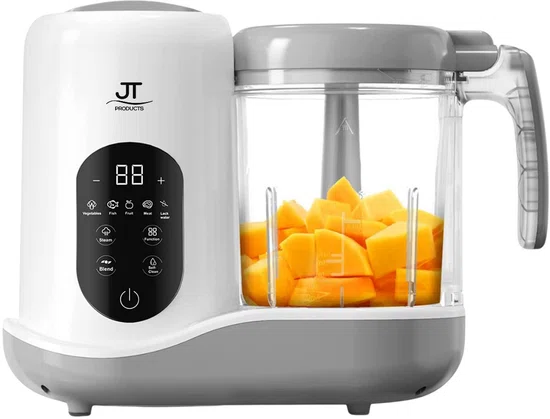 JT Products Baby Foodprocessor - Stomen, Blenden, Ontdooien, Opwarmen, Steriliseren