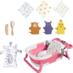 BimbelBoo - Baby badset met alle benodigdheden - roze