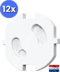 Hëndig Stopcontactbeveiliging - Wit - 12 stuks
