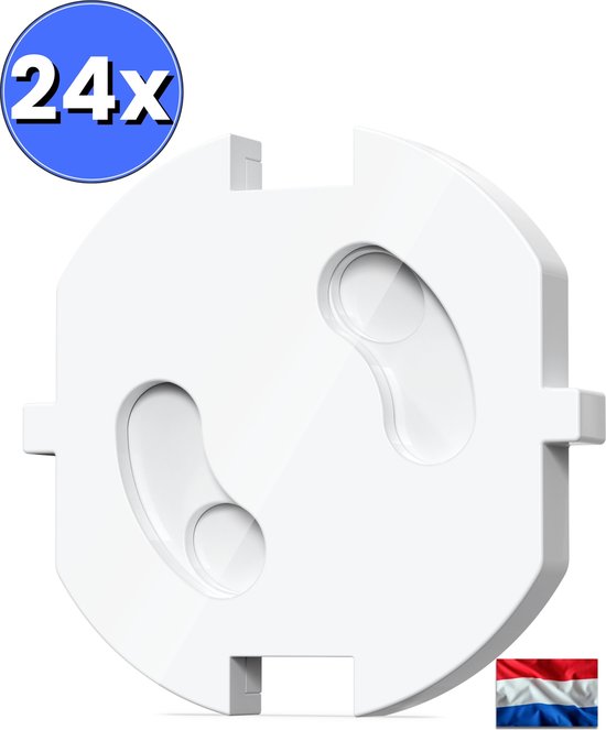 Hëndig Stopcontactbeveiliging - Wit - 24 stuks