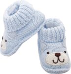 Babyslofjes Newborn - Blauw - 0-3 maanden