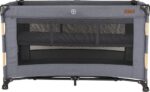 Novi Baby® Nora Luxe Campingbed/ Reisbed - Grijs