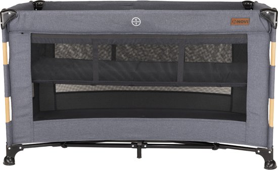 Novi Baby® Nora Luxe Campingbed/ Reisbed - Grijs