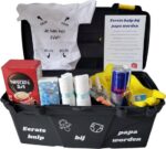 Kraamcadeau - Gereedschapskist "Eerste hulp bij papa worden"