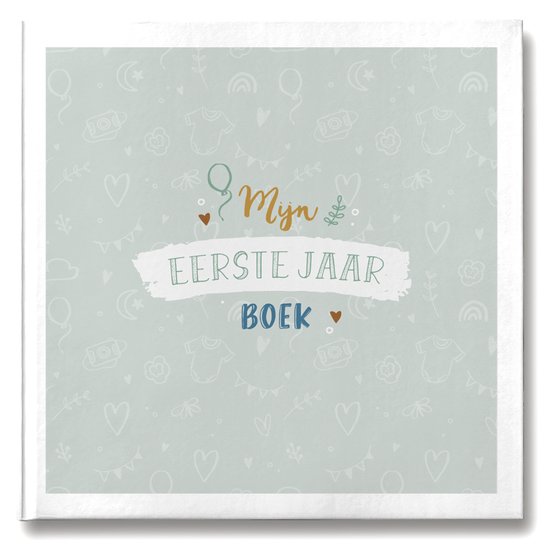 Maan Amsterdam - Eerste jaar boek Baby - Mint