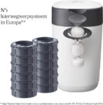 Tommee Tippee Twist & Click Luieremmer Starterset - Wit - Inclusief 12 navulcassettes