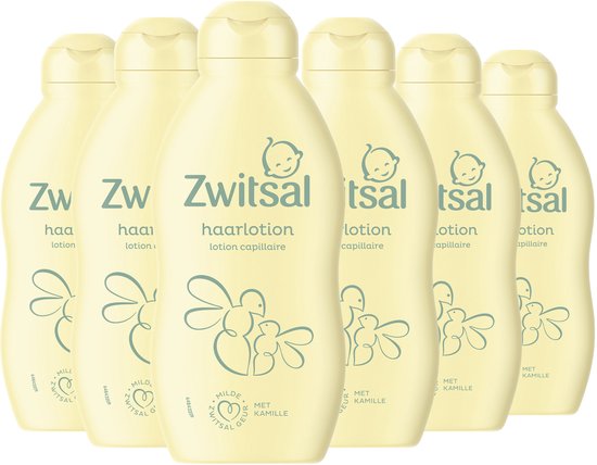 Zwitsal Baby Haarlotion - 6 x 200 ml