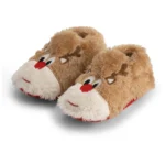Prénatal baby sloffen kerstmis bruin